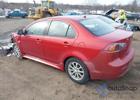 2011 Mitsubishi Lancer Es/Es Sport из США, поврежденный, VIN JA32U2FU9BU000916